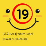 [미국 BACI] White Label BLW3173-RED (118)