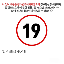 [일본 MENS MAX] 필