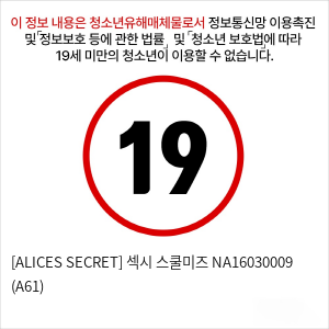 [ALICES SECRET] 섹시 스쿨미즈 NA16030009 (A61)