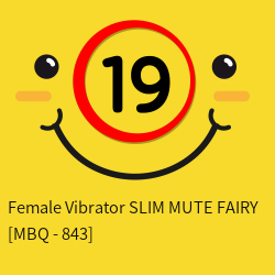 Female Vibrator SLIM MUTE FAIRY [MBQ - 843]