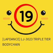 [LAPDANCE] LJ-3023 TRIPLE TIER BODYCHAIN